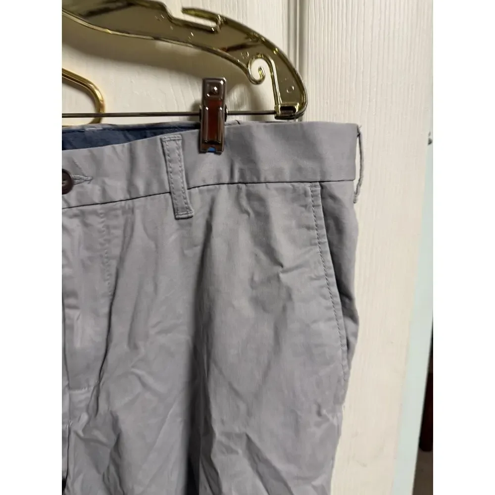 Tommy Hilfiger Mens Pants Size 38x34 Gray Tailored Fit Mid-Rise Pockets